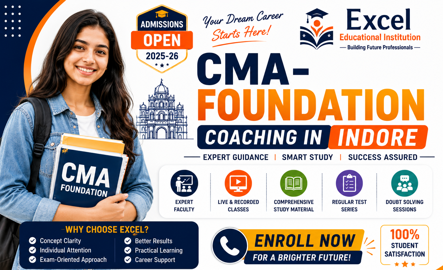 Best CMA Foundation Coaching in Indore